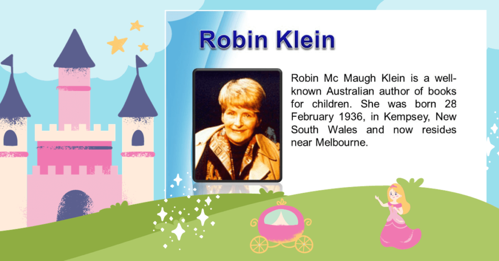 about the poet Robin Klein