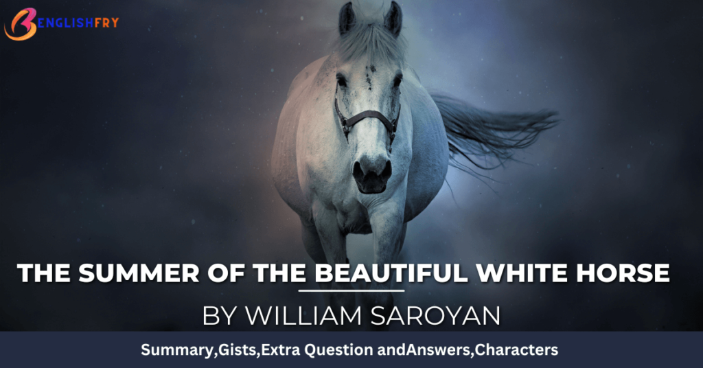 The Summer of the Beautiful White Horse Summary Extra Question and Answers