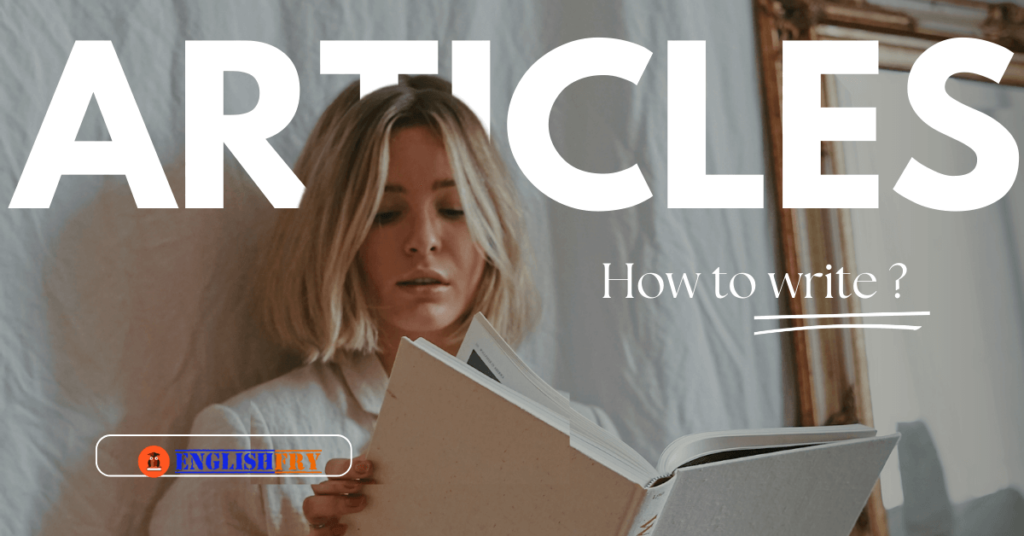 how to write articles