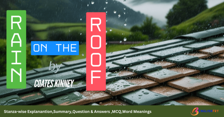 Rain On The Roof Summary