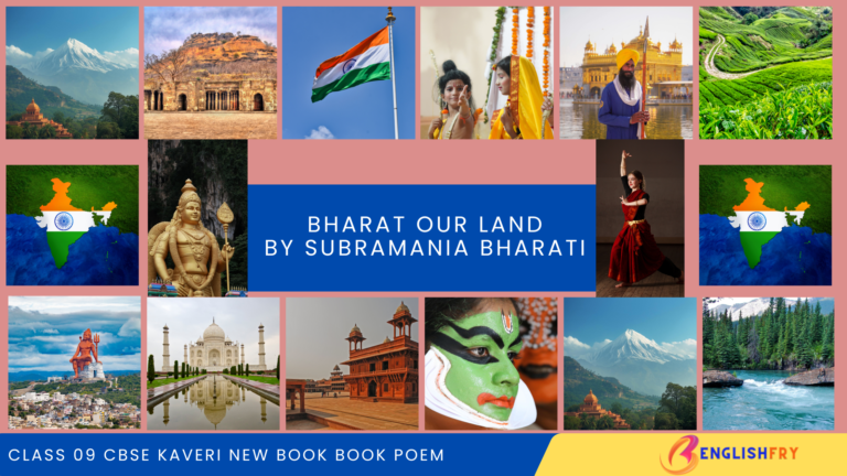 Bharat Our Land by Subramania Bharati