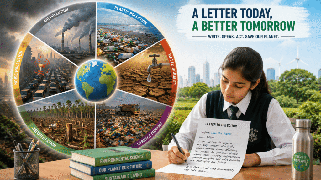 CBSE Class 10 Letter to the Editor Topics