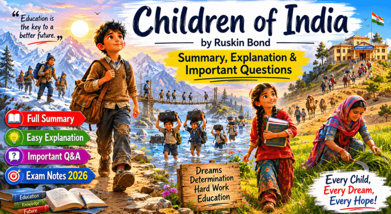 Children of India Summary