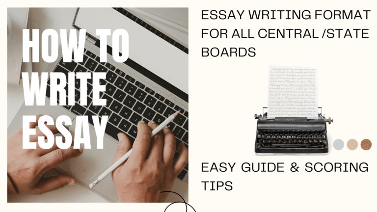 Essay Writing Format for CBSE