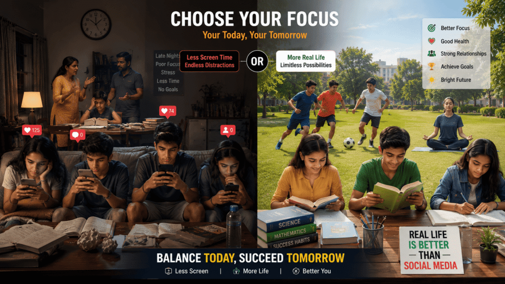EXCESSIVE USE OF SOCIAL MEDIA AMONG TEENAGERS