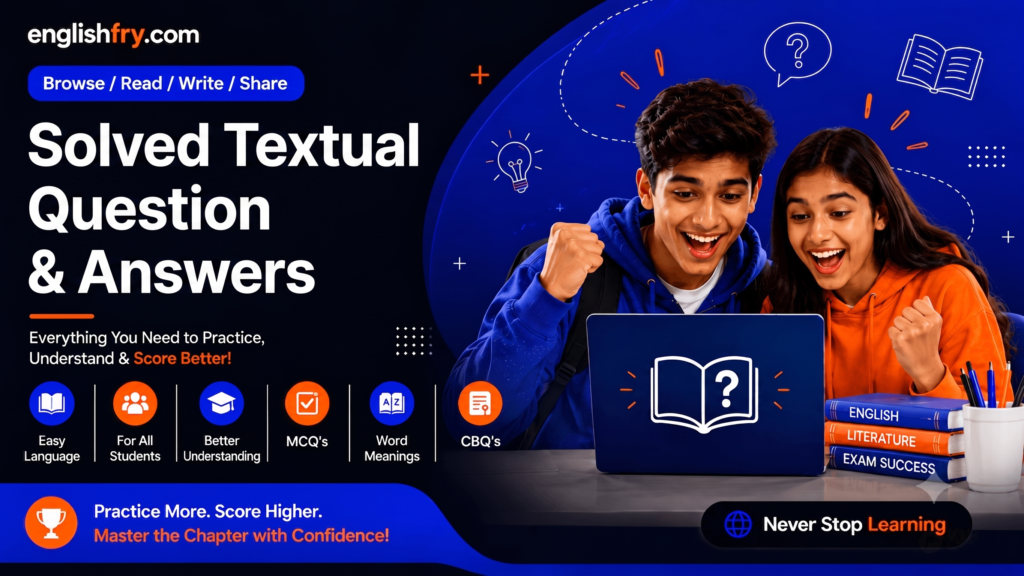 Solved Textual Question & Answers