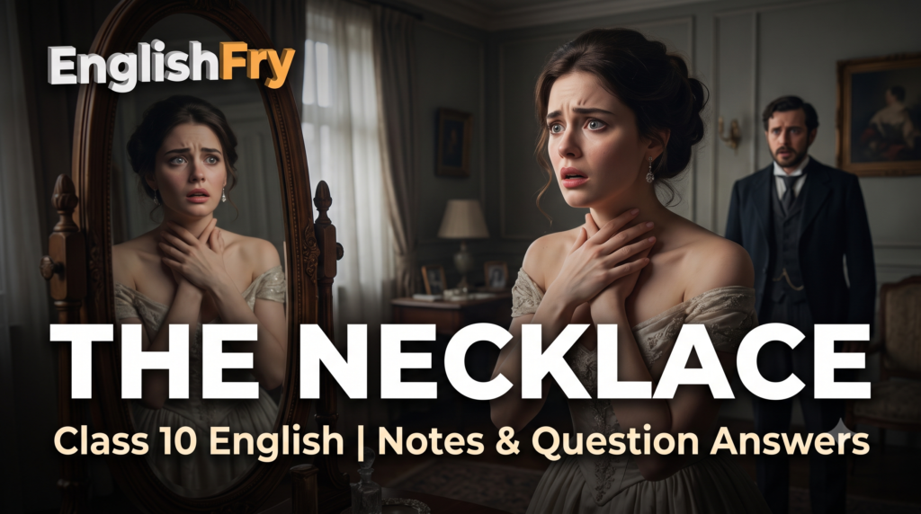 The Necklace summary Class 10